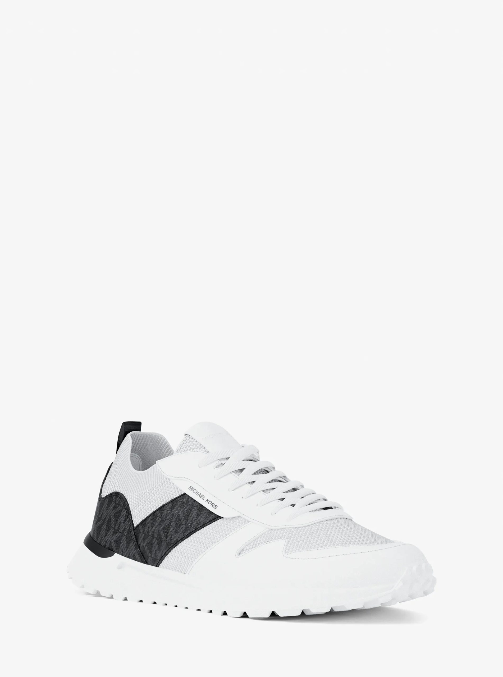 Michael Kors Dax Stretch Knit and Signature Logo Trainer - Preorder