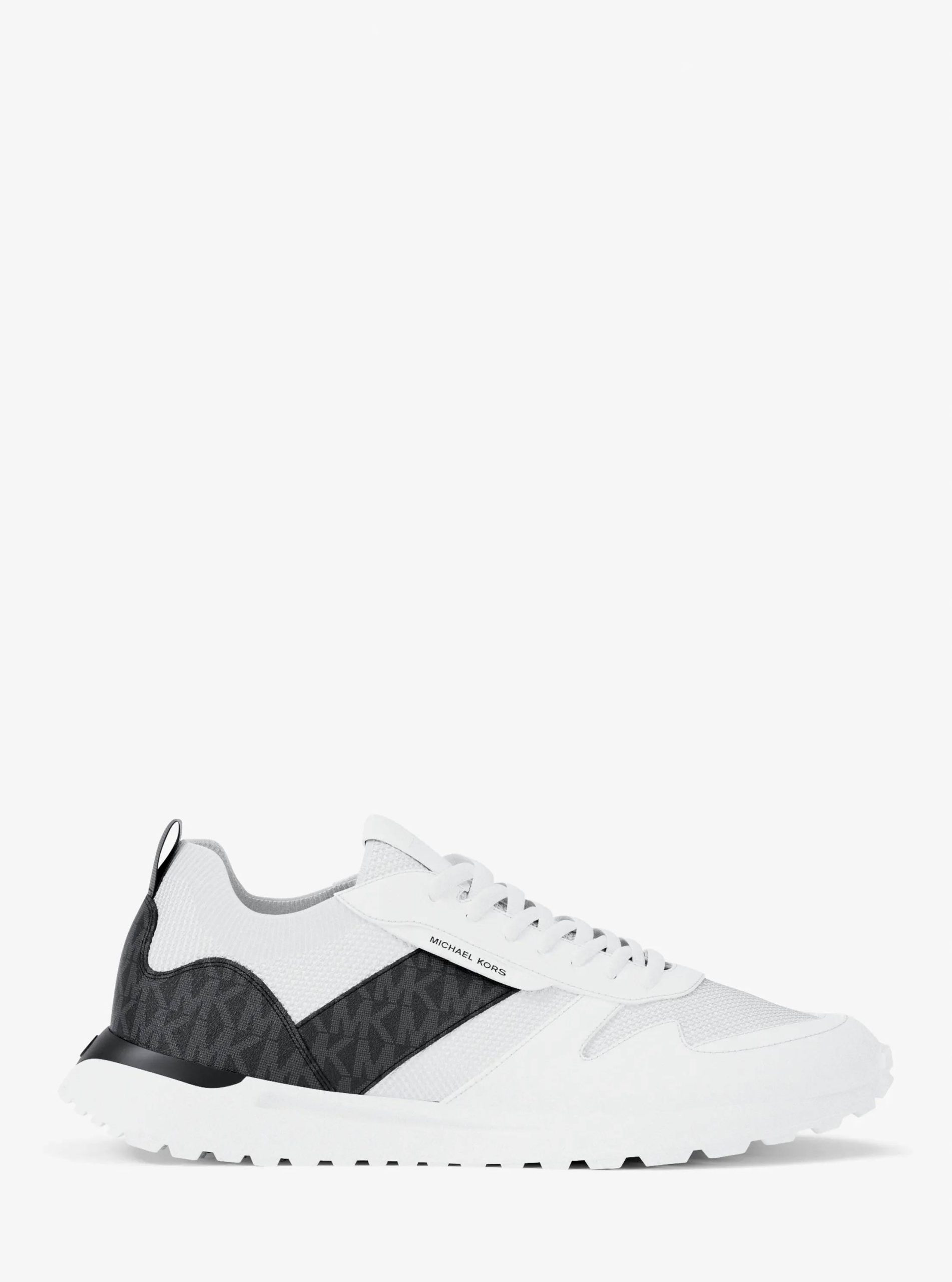 Michael Kors Dax Stretch Knit and Signature Logo Trainer - Preorder