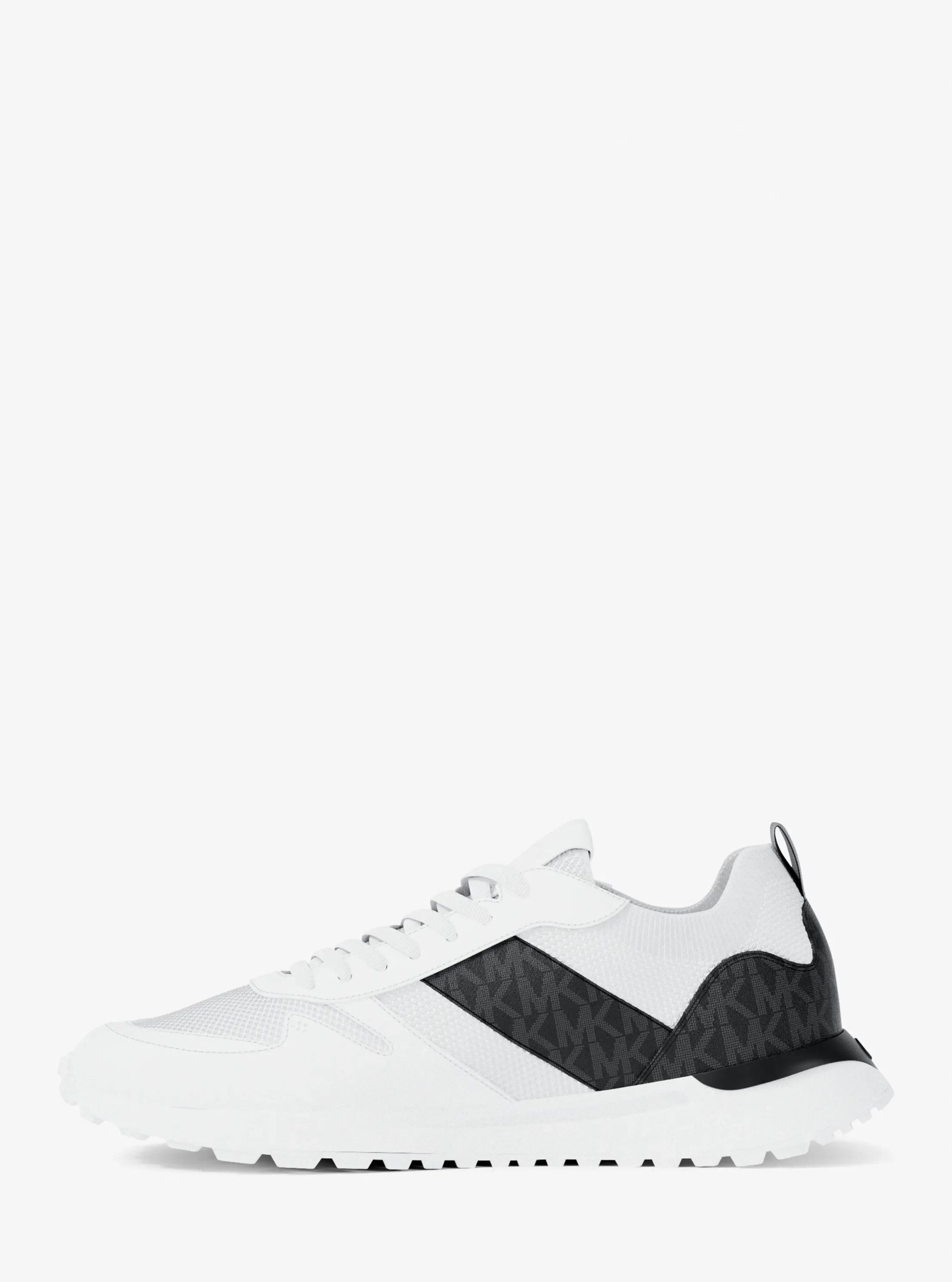 Michael Kors Dax Stretch Knit and Signature Logo Trainer - Preorder