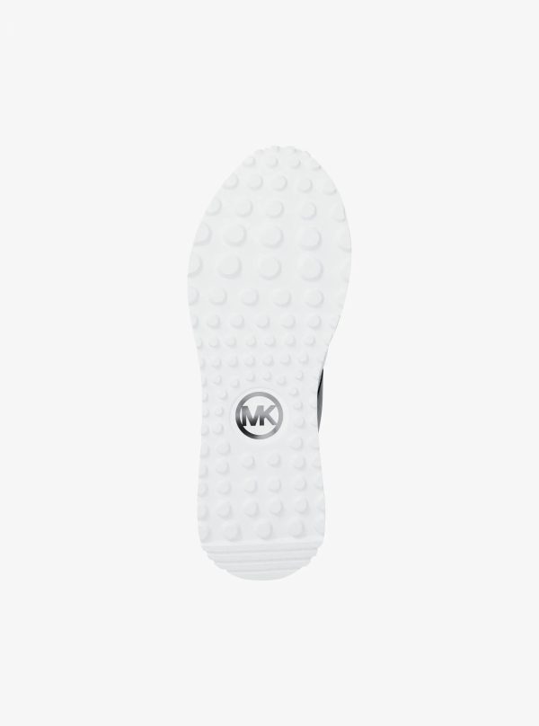 Michael Kors Dax Stretch Knit and Signature Logo Trainer - Preorder