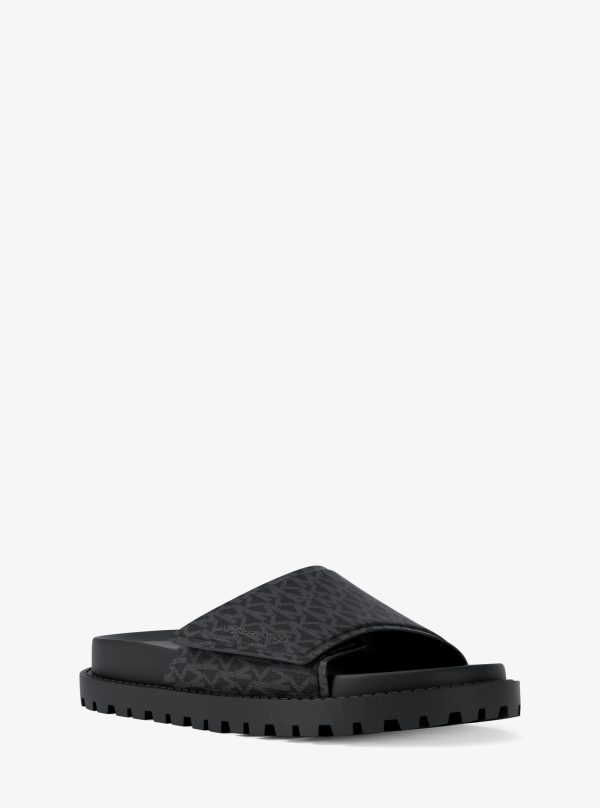 Michael Kors Luka Signature Logo Slide Sandal - Preorder