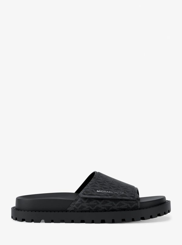 Michael Kors Luka Signature Logo Slide Sandal - Preorder