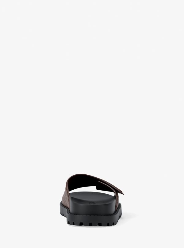 Michael Kors Luka Signature Logo Slide Sandal - Preorder