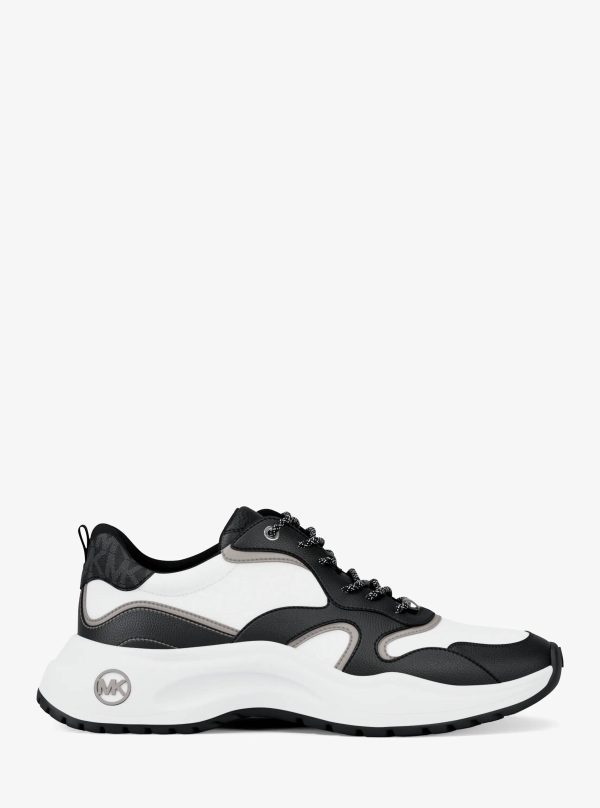 Michael Kors Levie Mixed-Media Trainer - Preorder
