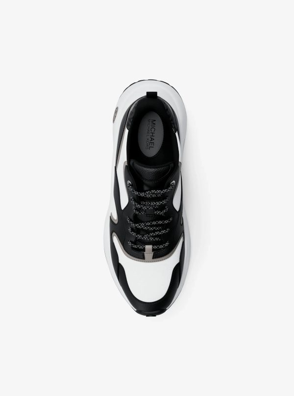 Michael Kors Levie Mixed-Media Trainer - Preorder