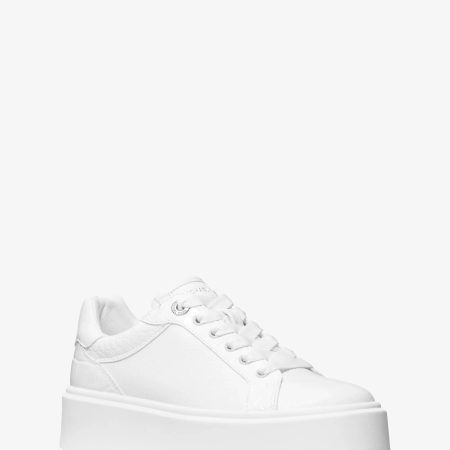 Michael Kors Romey Platform Sneaker - Preorder — Optic White