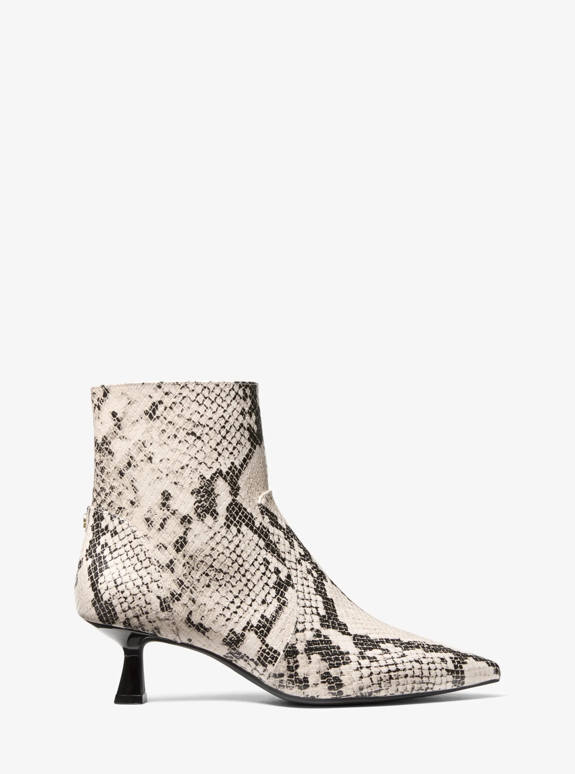 Michael Kors Amali Snake Embossed Boot - Preorder