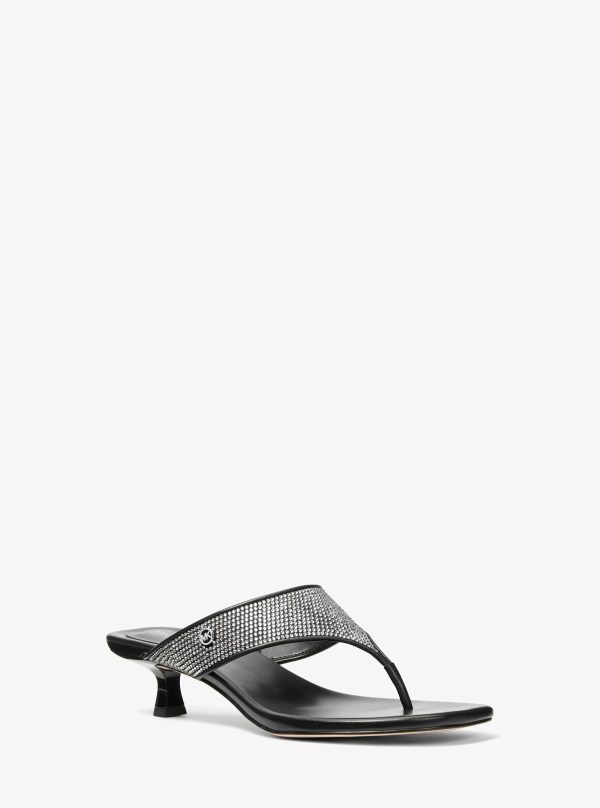 Michael Kors Anneka Embellished Thong Sandal - Preorder