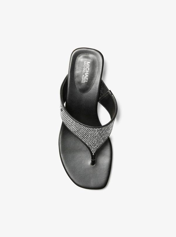 Michael Kors Anneka Embellished Thong Sandal - Preorder