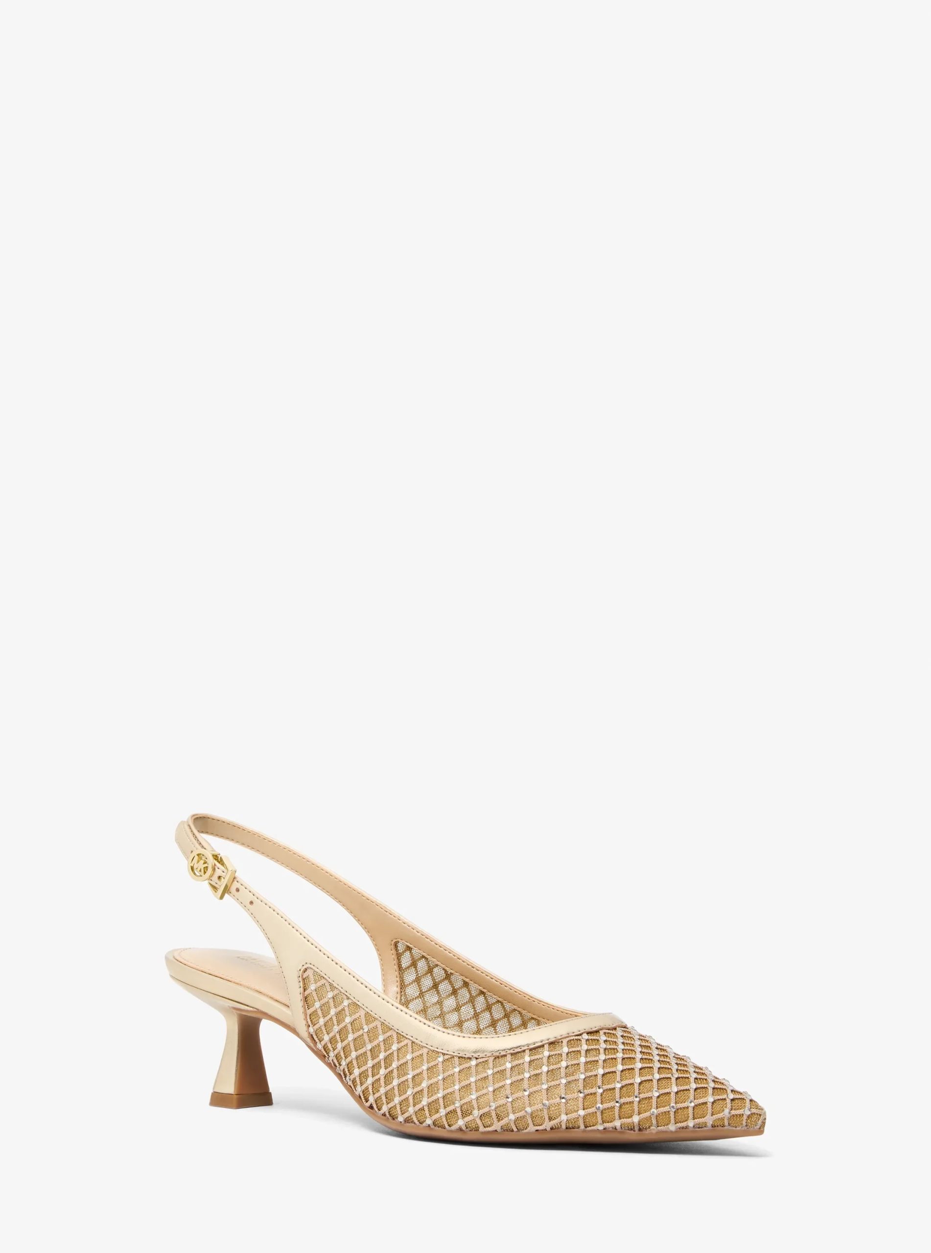 Michael Kors Amali Embellished Mesh Pump - Preorder