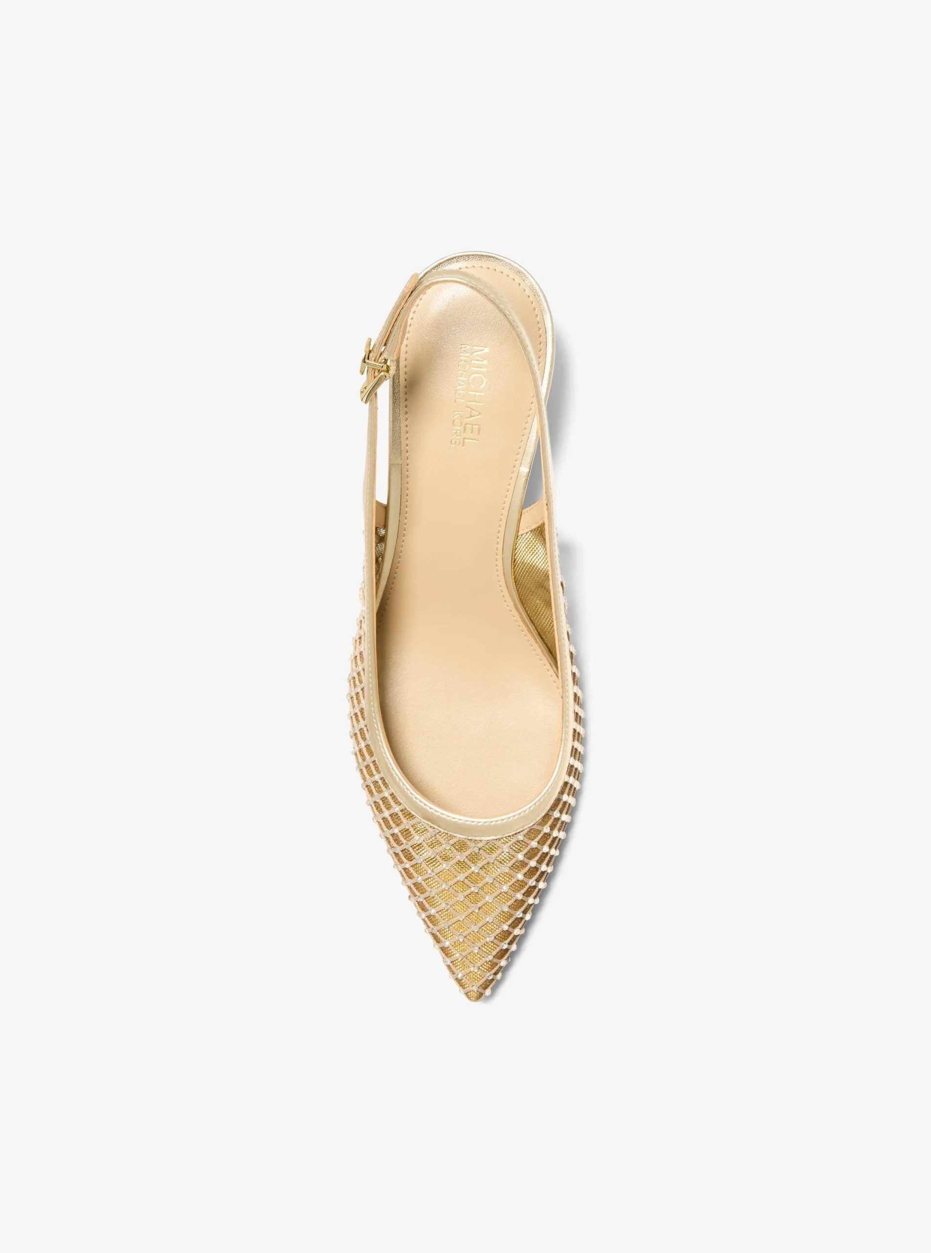 Michael Kors Amali Embellished Mesh Pump - Preorder