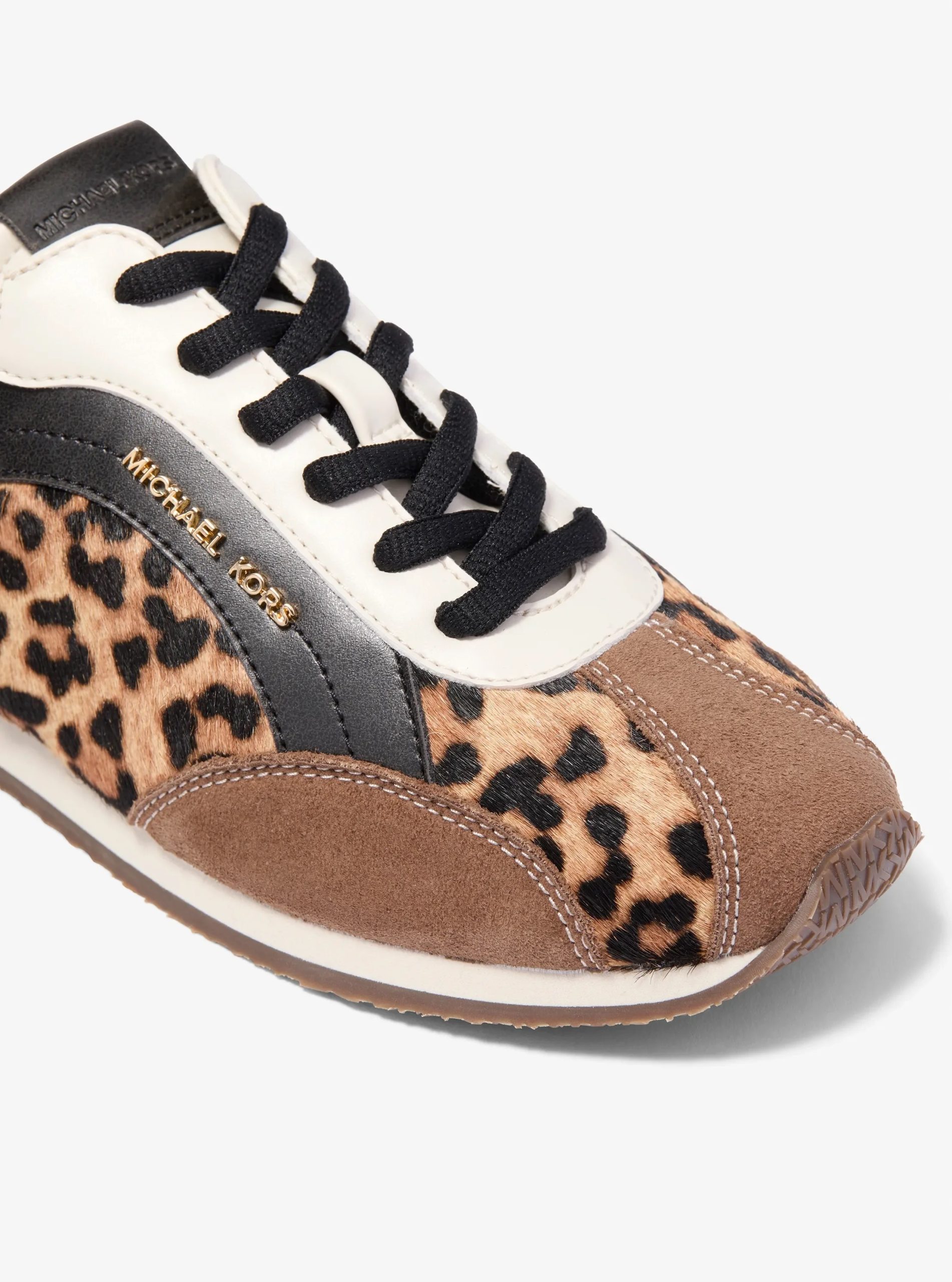 Michael Kors Avi Mixed-Media Slip-On Sneaker - Preorder