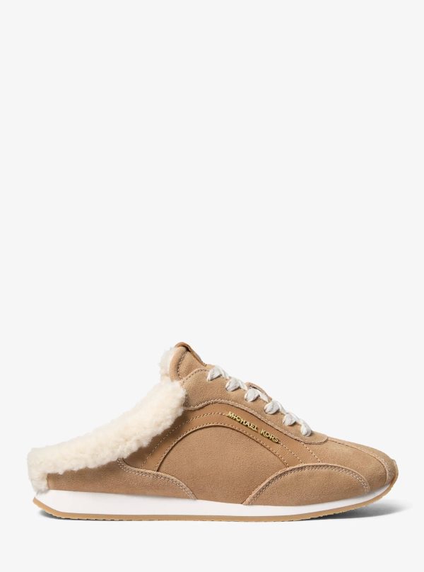 Michael Kors Avi Faux Shearling Trim Slip-On Sneaker - Preorder