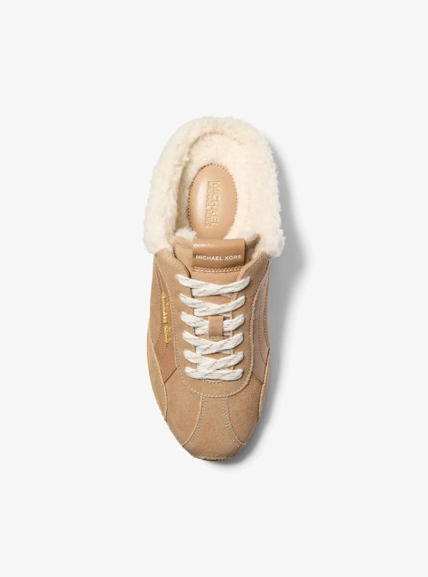 Michael Kors Avi Faux Shearling Trim Slip-On Sneaker - Preorder