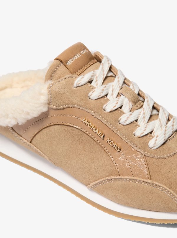 Michael Kors Avi Faux Shearling Trim Slip-On Sneaker - Preorder