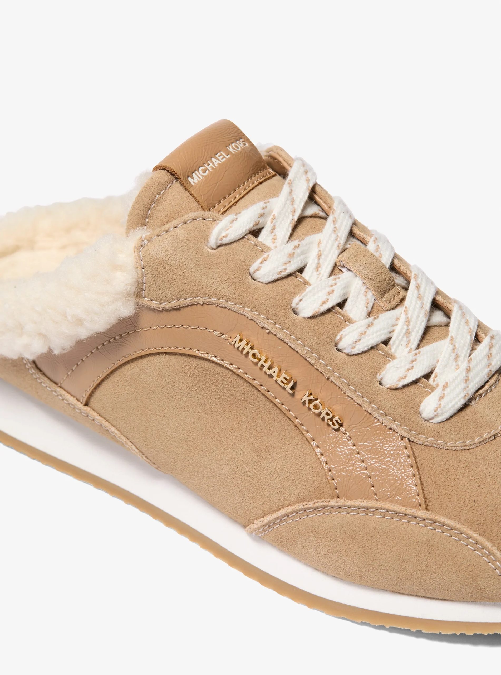 Michael Kors Avi Faux Shearling Trim Slip-On Sneaker - Preorder
