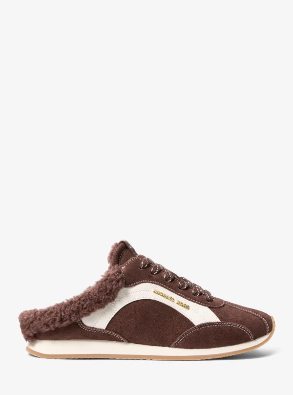 Michael Kors Avi Faux Shearling Trim Slip-On Sneaker - Preorder