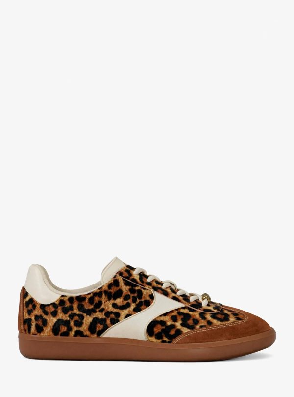 Michael Kors Sammy Leopard Print Calf Hair Sneaker - Preorder
