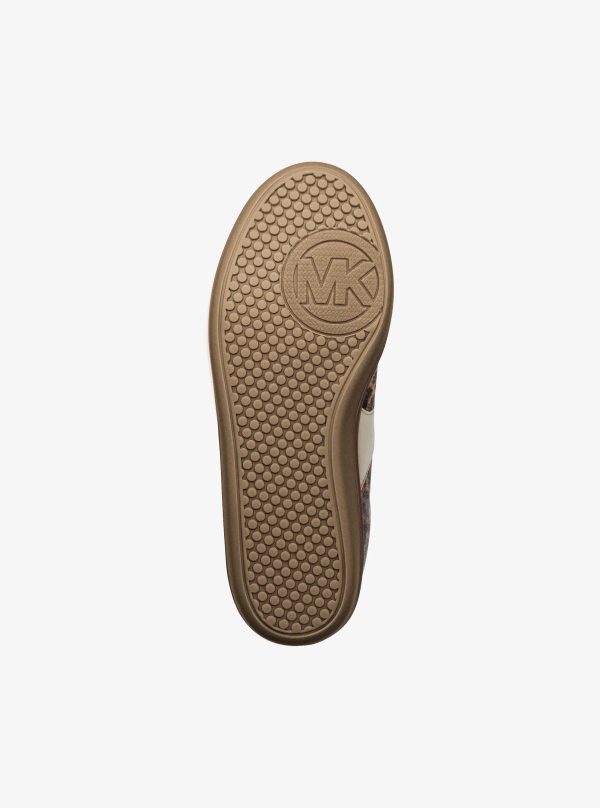 Michael Kors Sammy Leopard Print Calf Hair Sneaker - Preorder