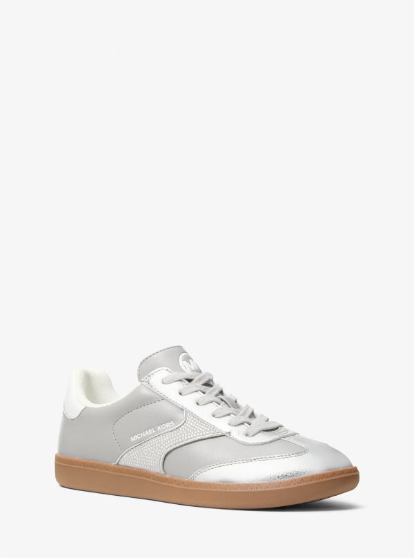 Michael Kors Sammy Embellished Metallic Sneaker - Preorder
