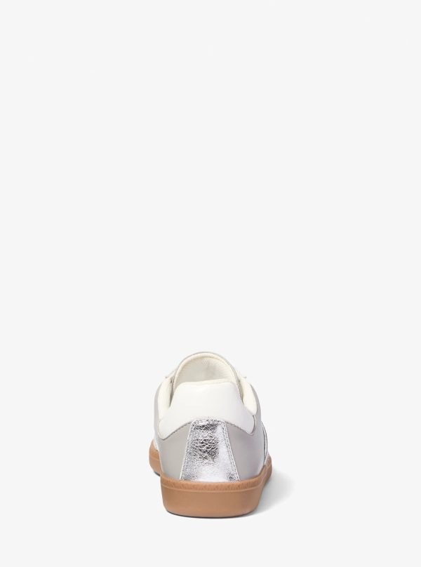 Michael Kors Sammy Embellished Metallic Sneaker - Preorder