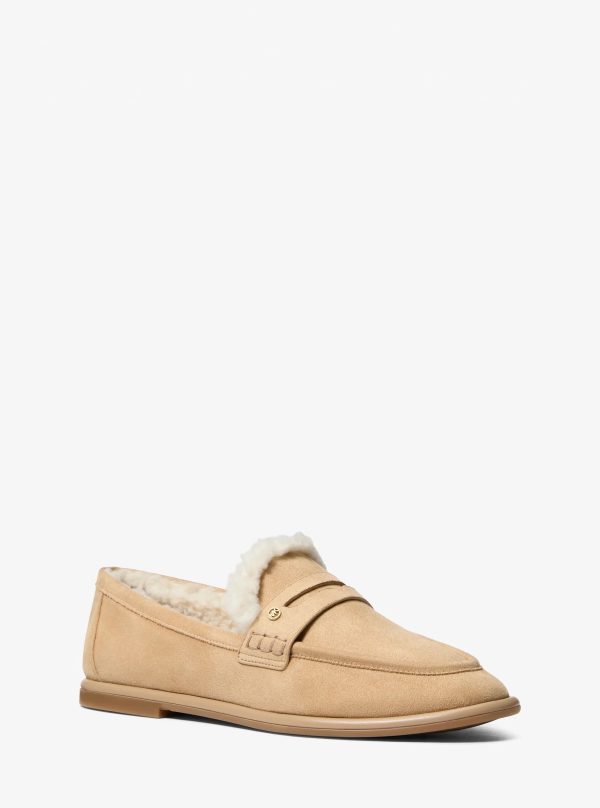 Michael Kors Bree Faux Shearling Trim Loafer - Preorder