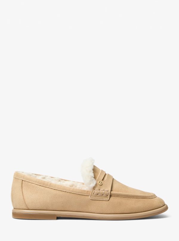 Michael Kors Bree Faux Shearling Trim Loafer - Preorder