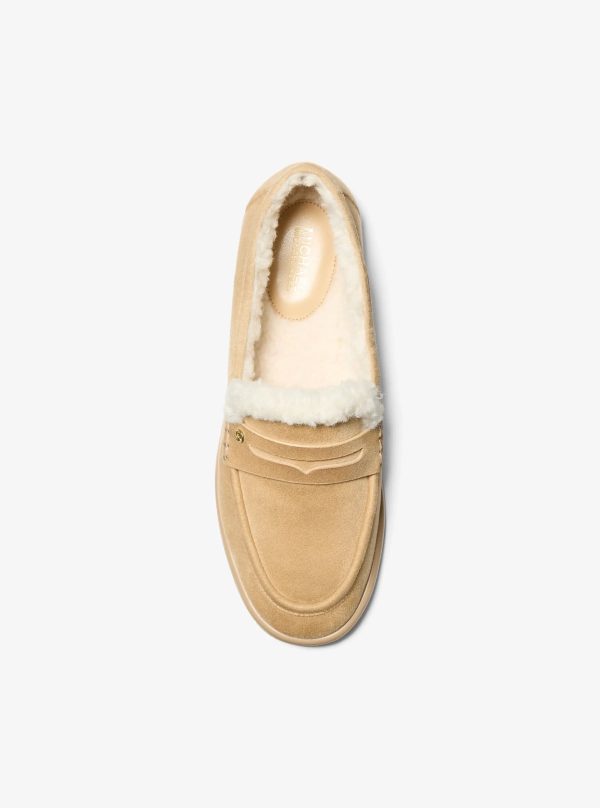 Michael Kors Bree Faux Shearling Trim Loafer - Preorder