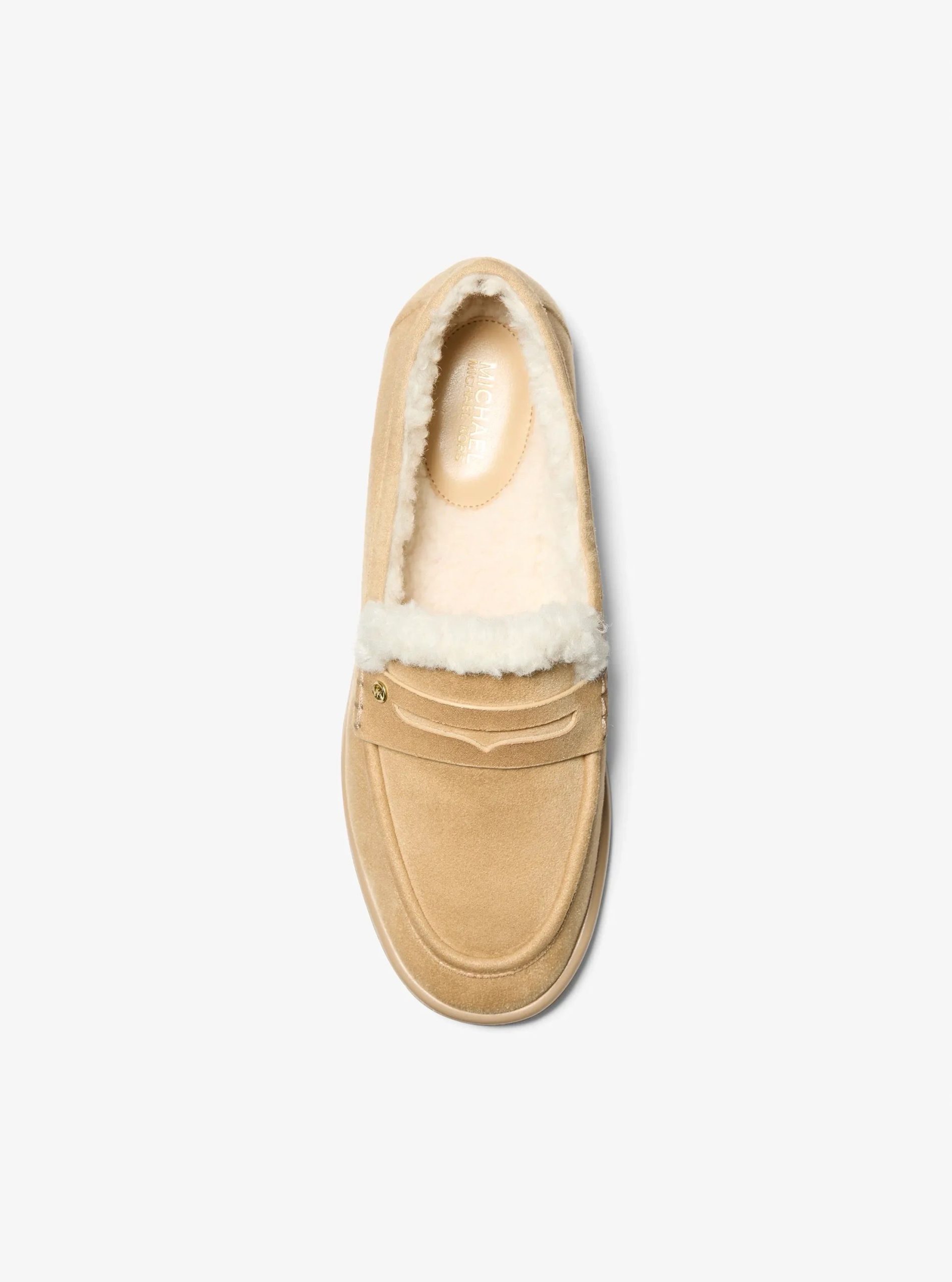 Michael Kors Bree Faux Shearling Trim Loafer - Preorder