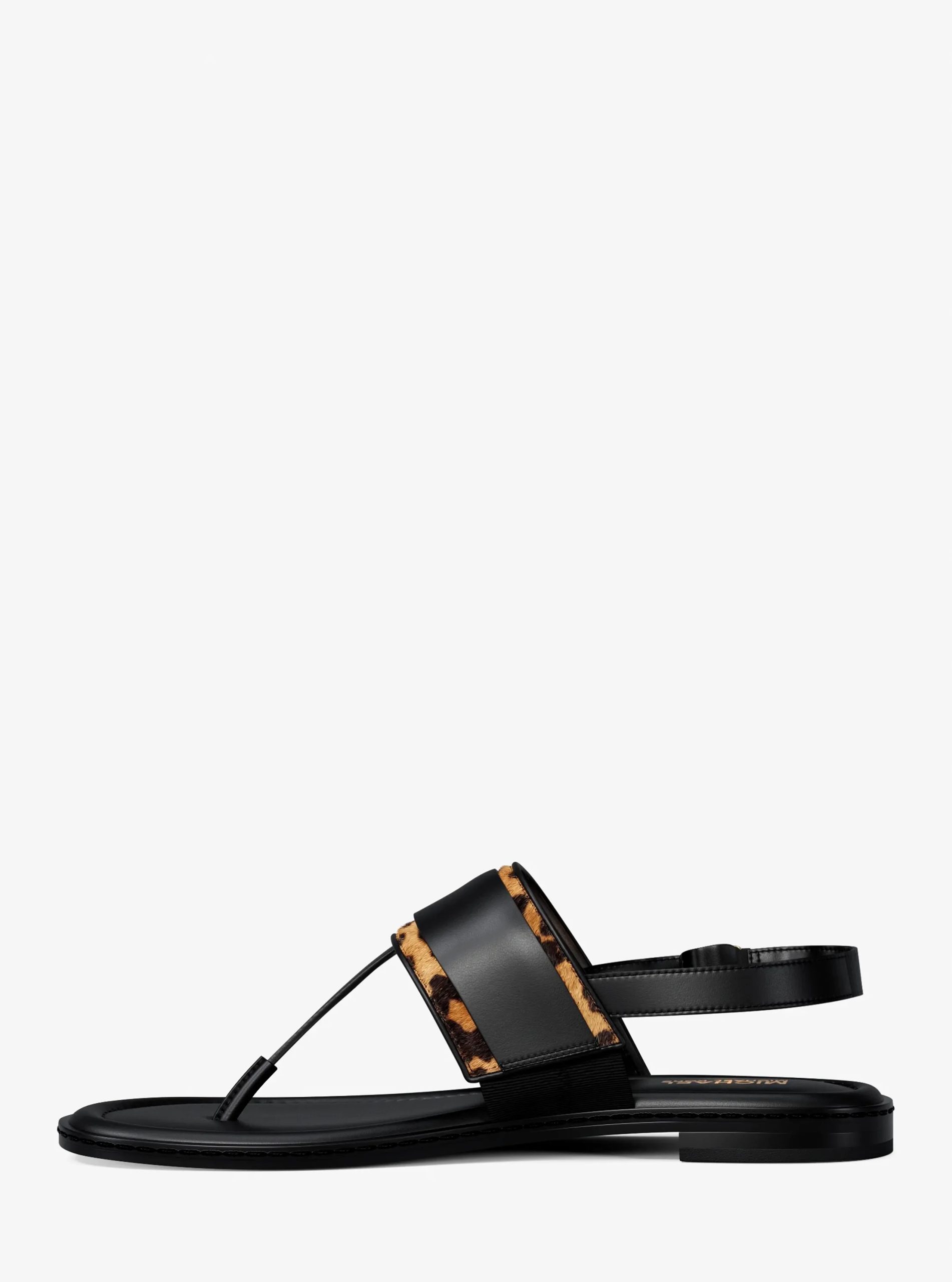 Michael Kors Carmen Cheetah Print Calf Hair Thong Sandal - Preorder