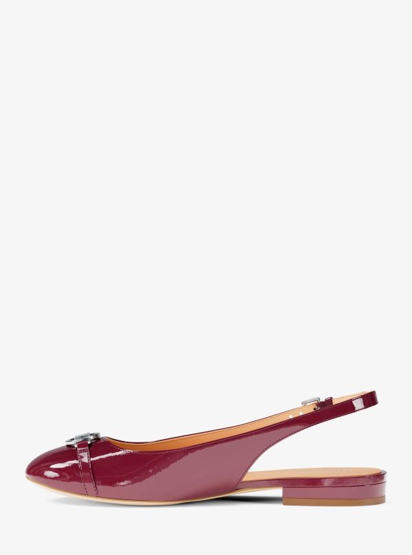 Michael Kors Dori Patent Slingback Flat - Preorder