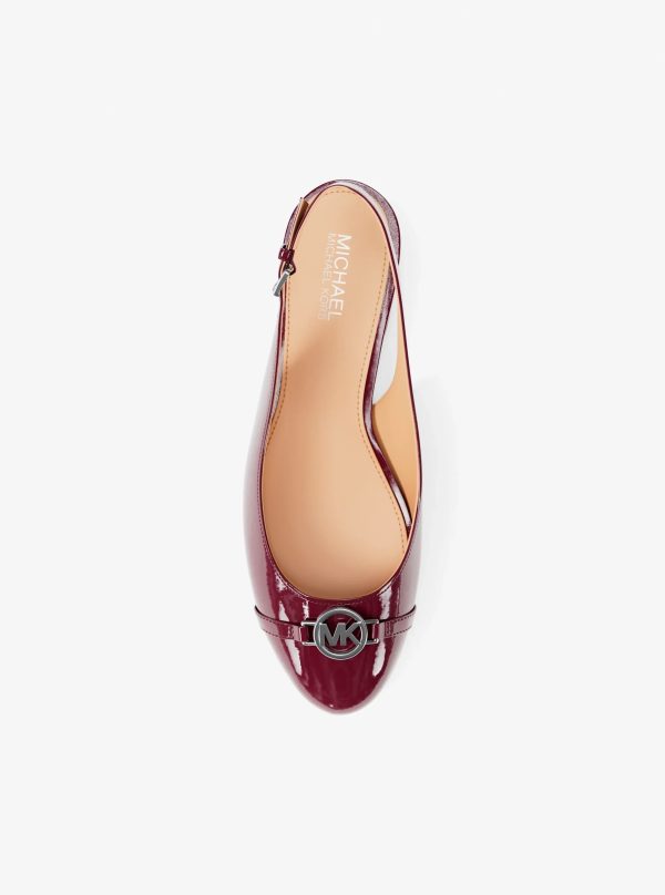 Michael Kors Dori Patent Slingback Flat - Preorder