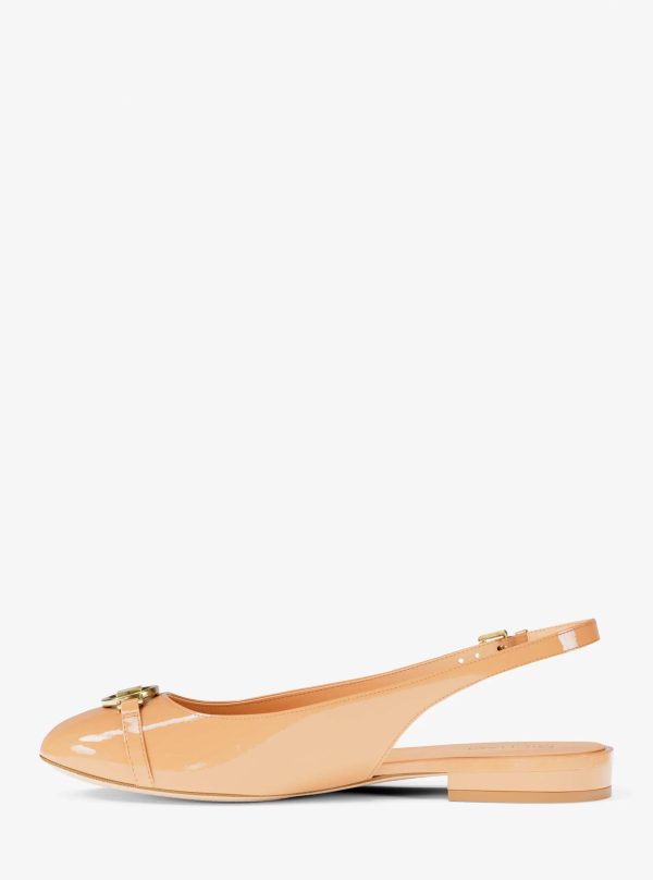 Michael Kors Dori Patent Slingback Flat - Preorder
