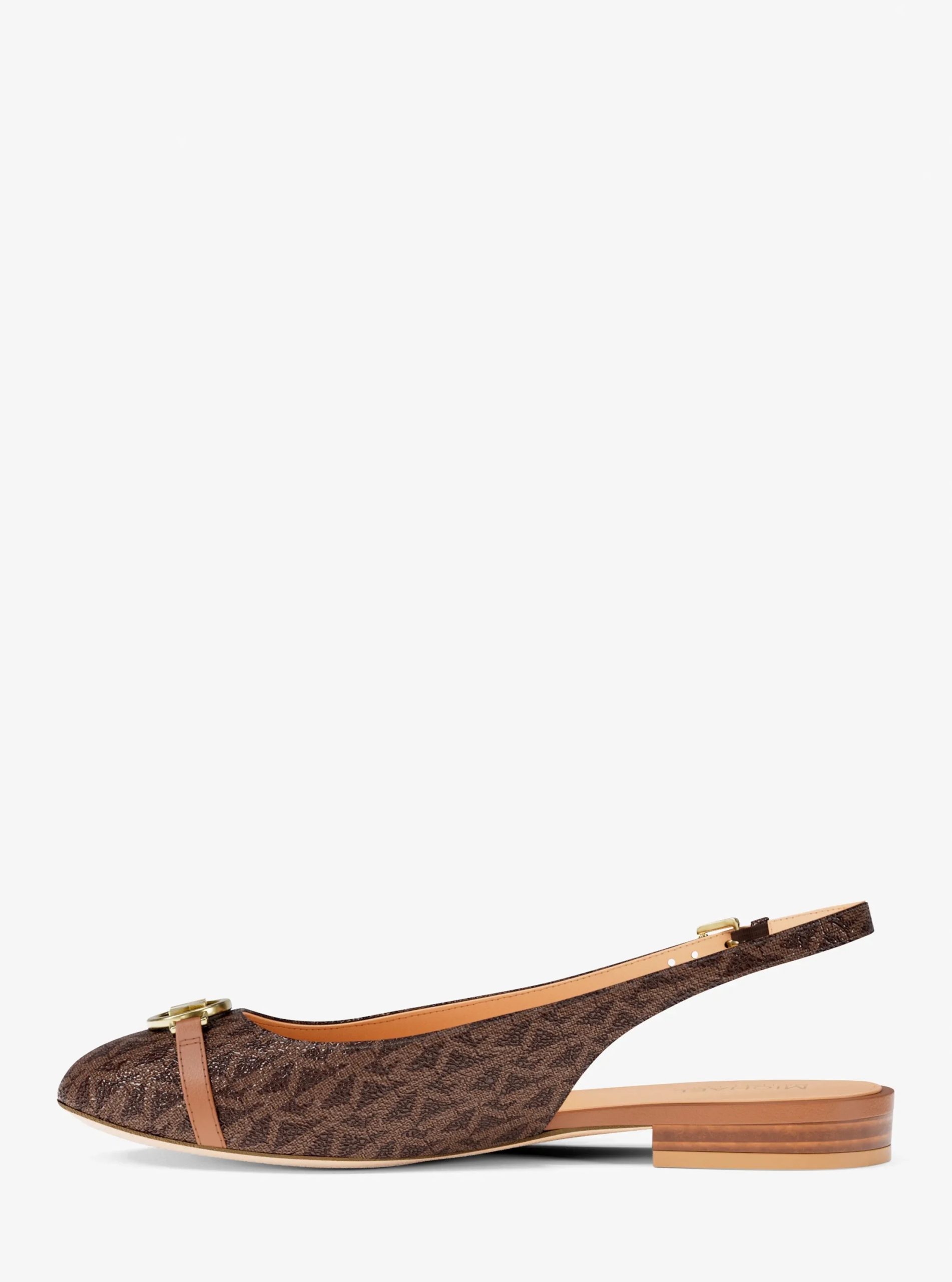 Michael Kors Dori Signature Logo Slingback Flat - Preorder