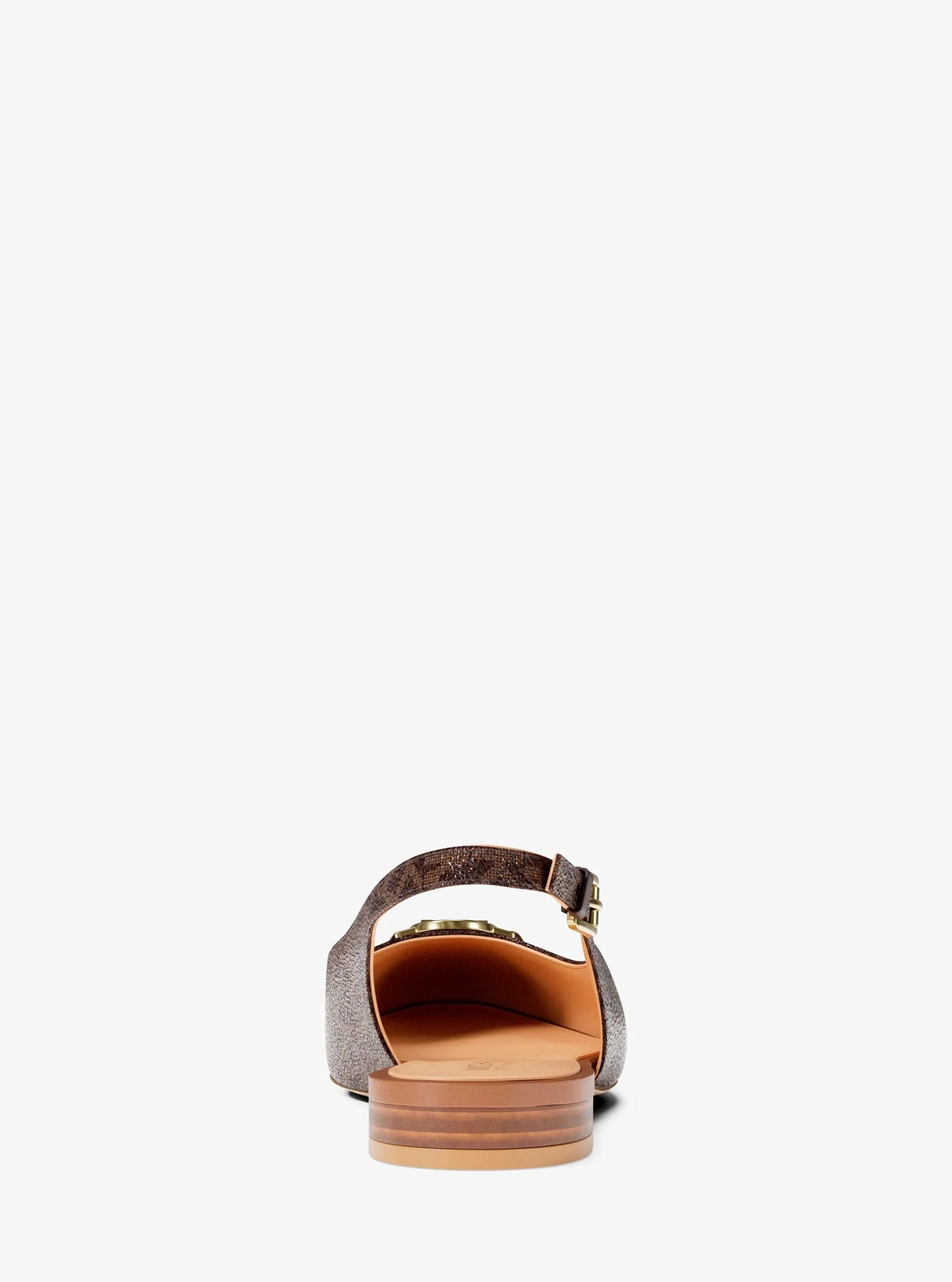 Michael Kors Dori Signature Logo Slingback Flat - Preorder