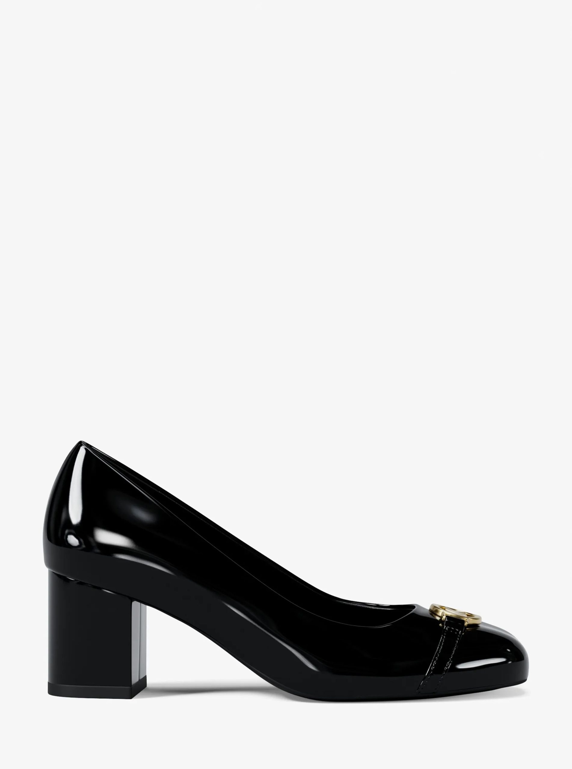 Michael Kors Dori Patent Block Heel Pump - Preorder