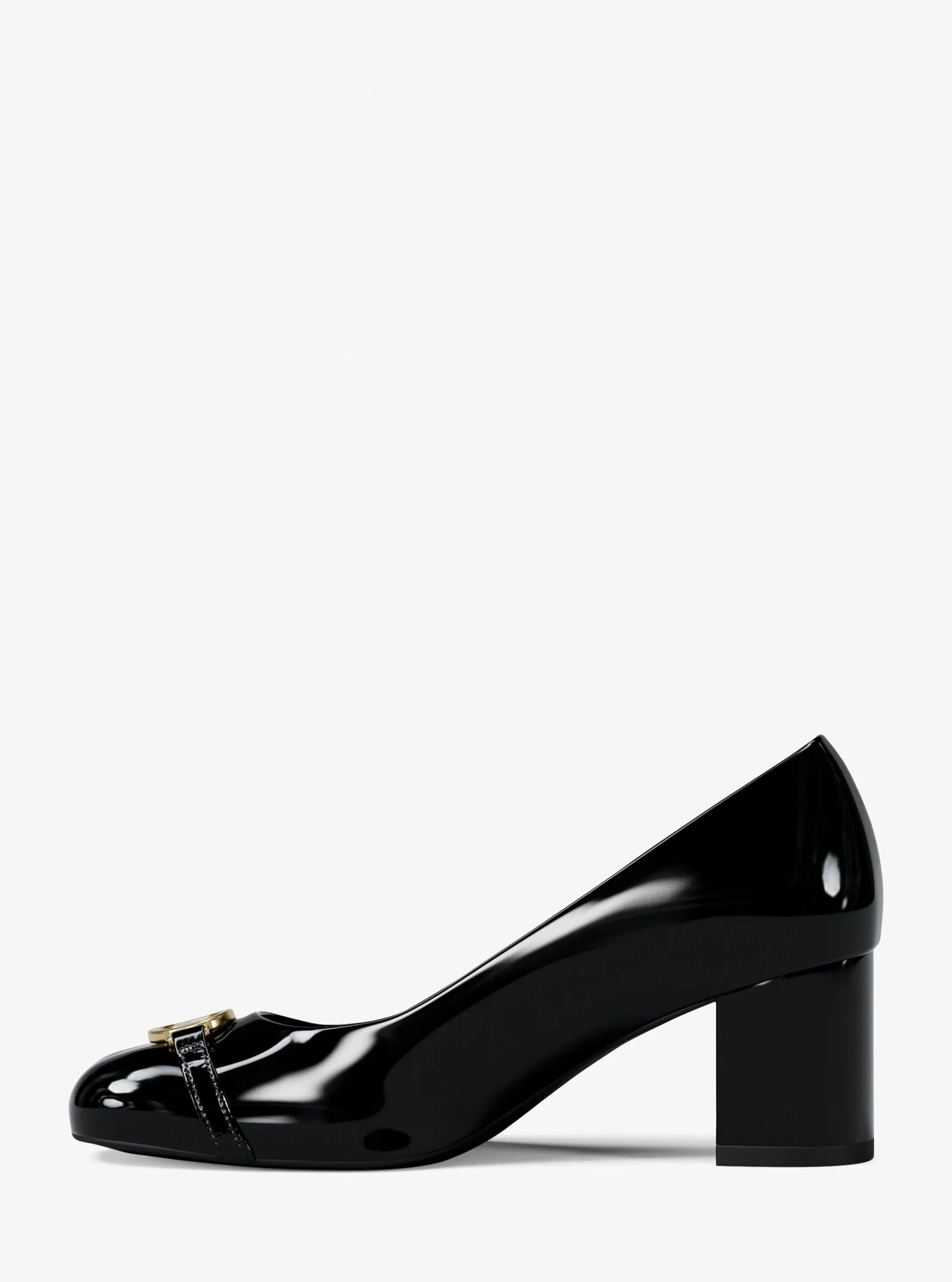 Michael Kors Dori Patent Block Heel Pump - Preorder
