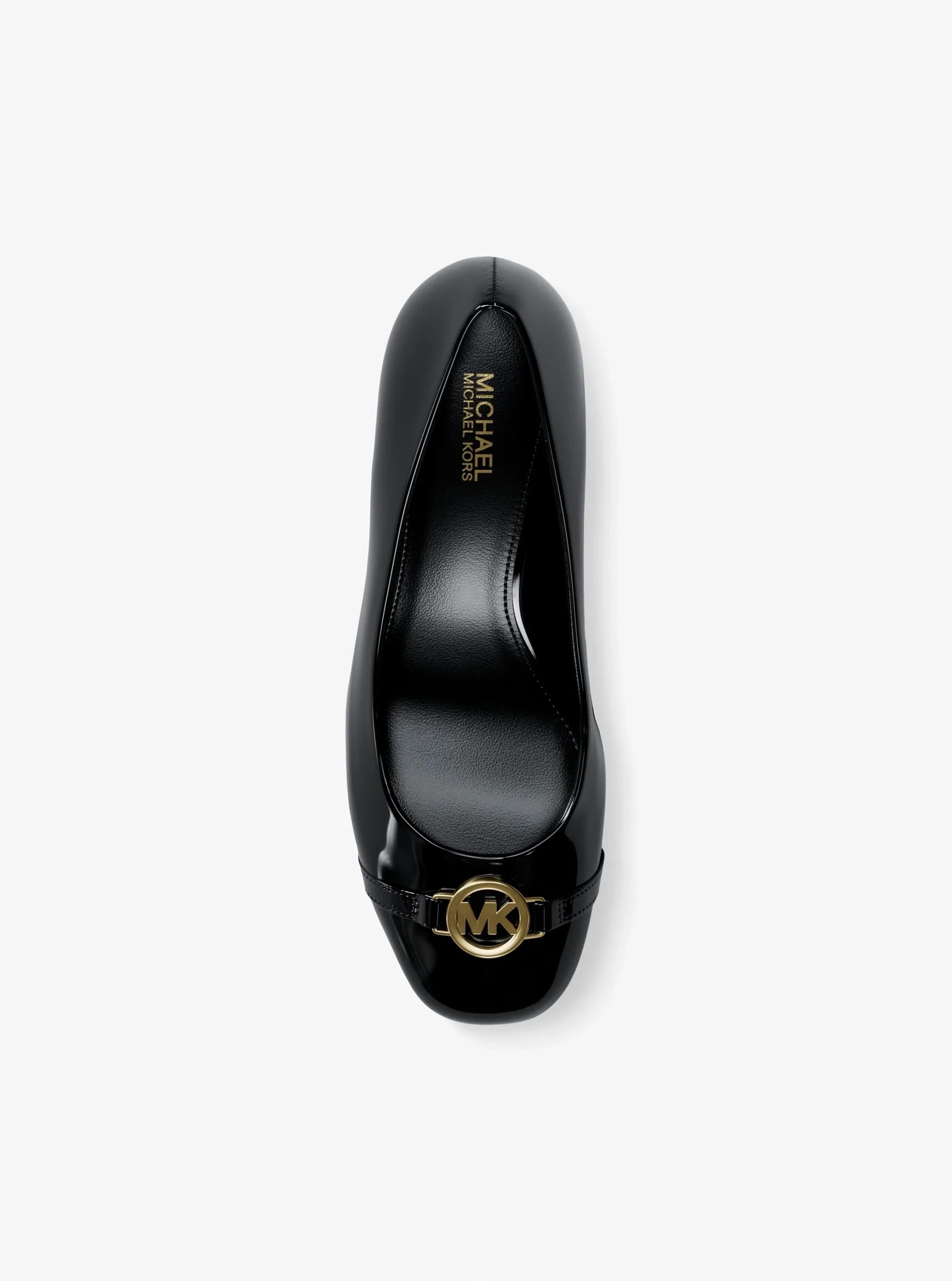 Michael Kors Dori Patent Block Heel Pump - Preorder