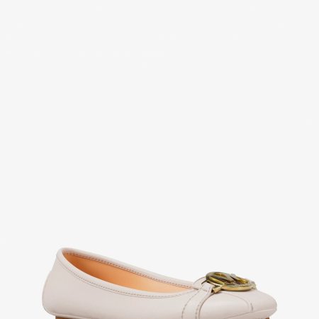 Michael Kors Fulton Leather Moccasin - Preorder — Lt Cream