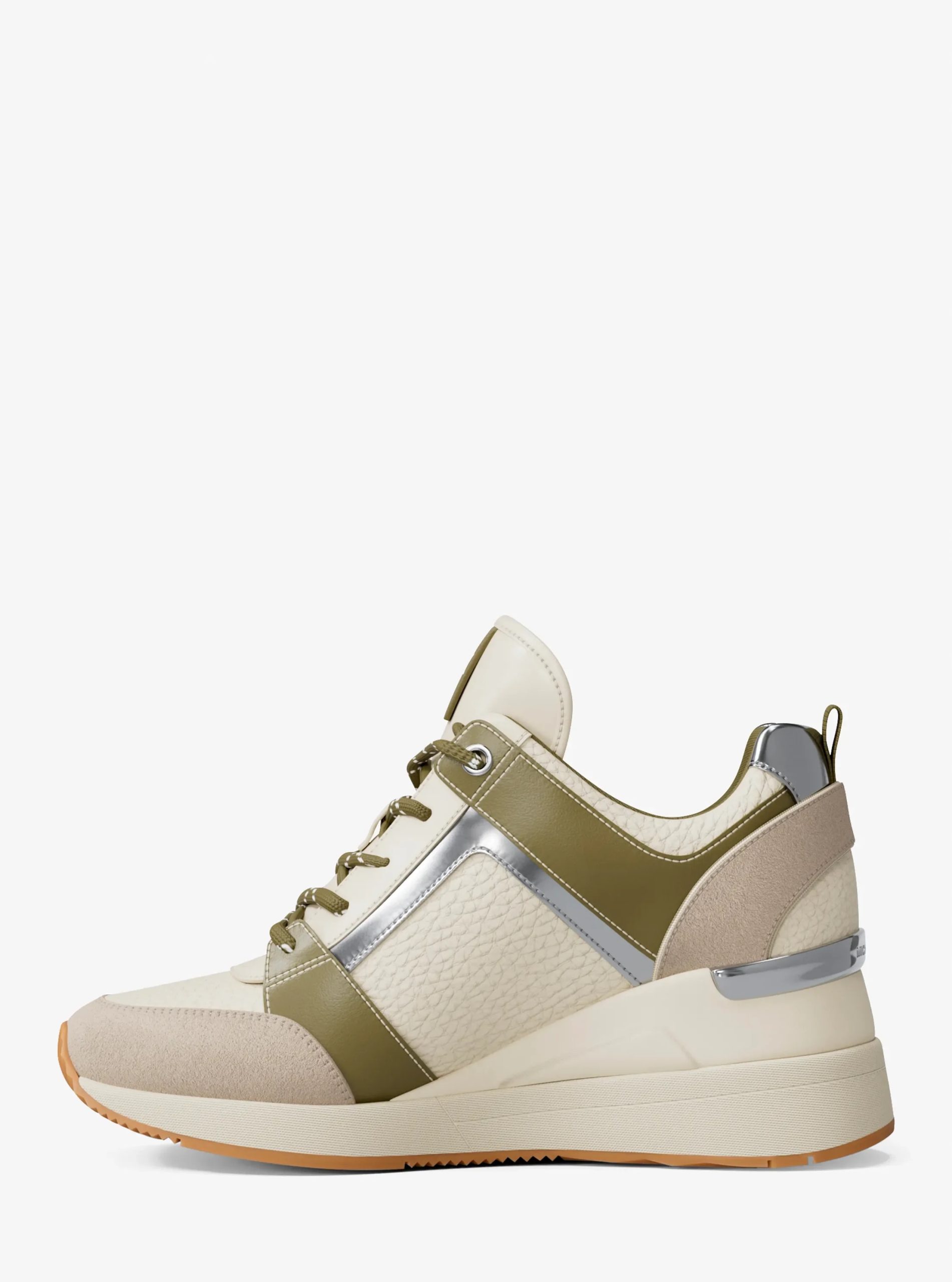 Michael Kors Georgie Mixed-Media Trainer - Preorder