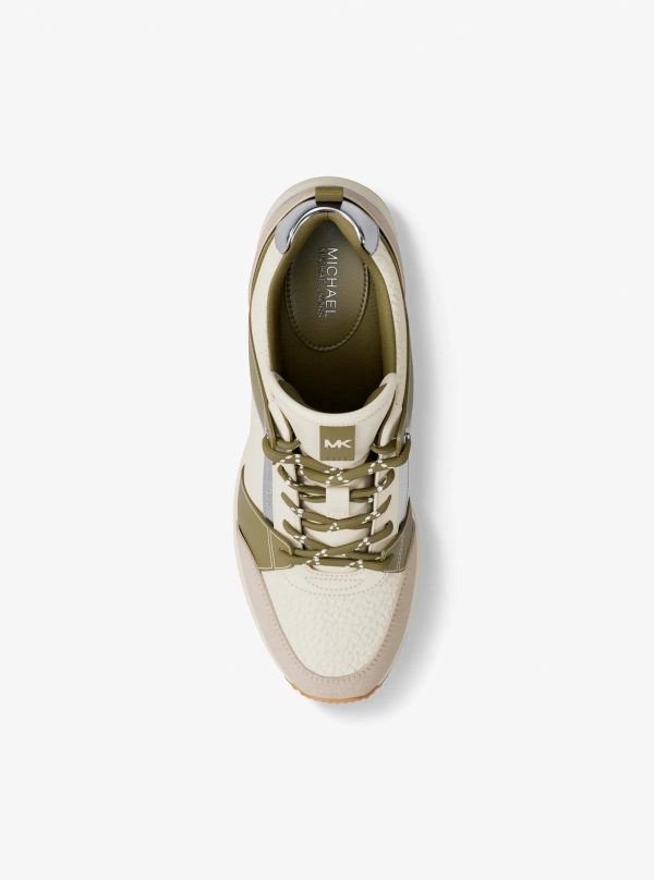 Michael Kors Georgie Mixed-Media Trainer - Preorder