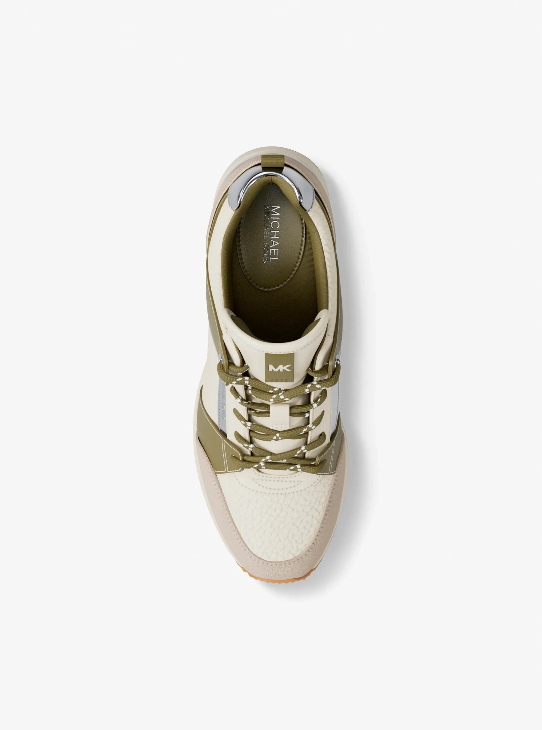 Michael Kors Georgie Mixed-Media Trainer - Preorder