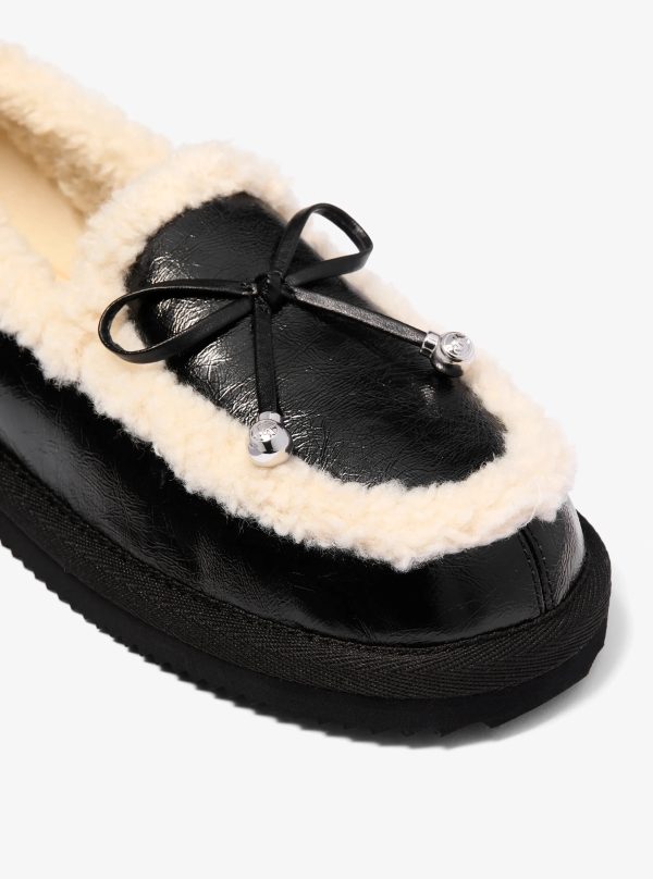 Michael Kors Jo Faux Shearling Trim Moccasin - Preorder