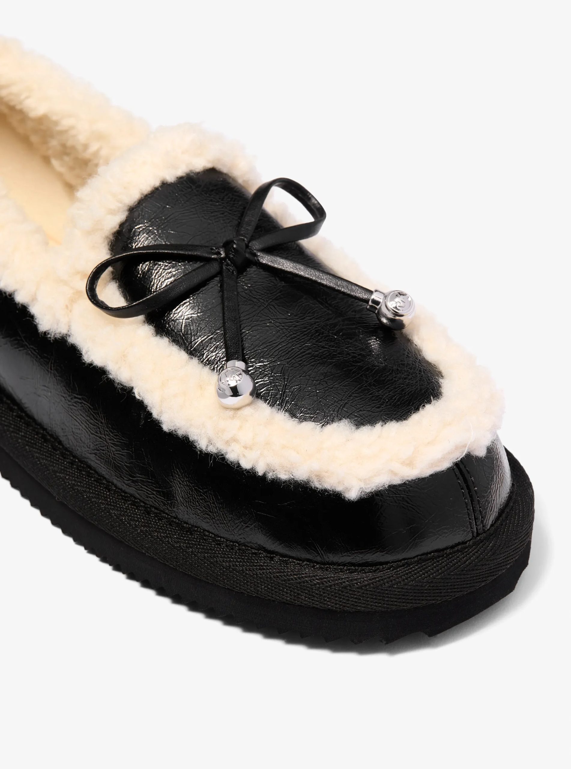 Michael Kors Jo Faux Shearling Trim Moccasin - Preorder
