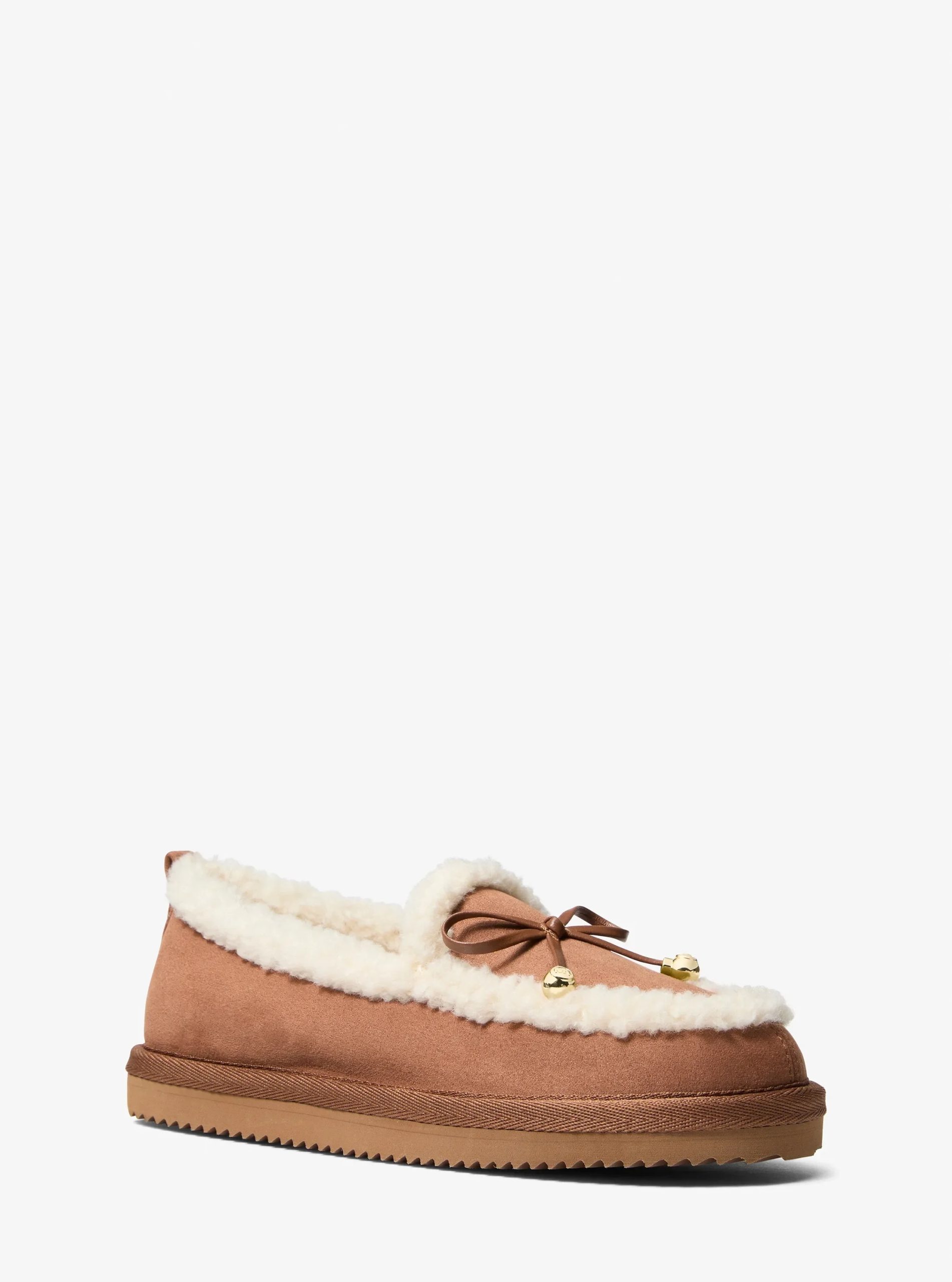 Michael Kors Jo Microsuede and Sherpa Moccasin - Preorder