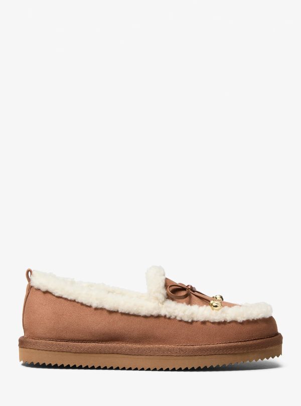 Michael Kors Jo Microsuede and Sherpa Moccasin - Preorder