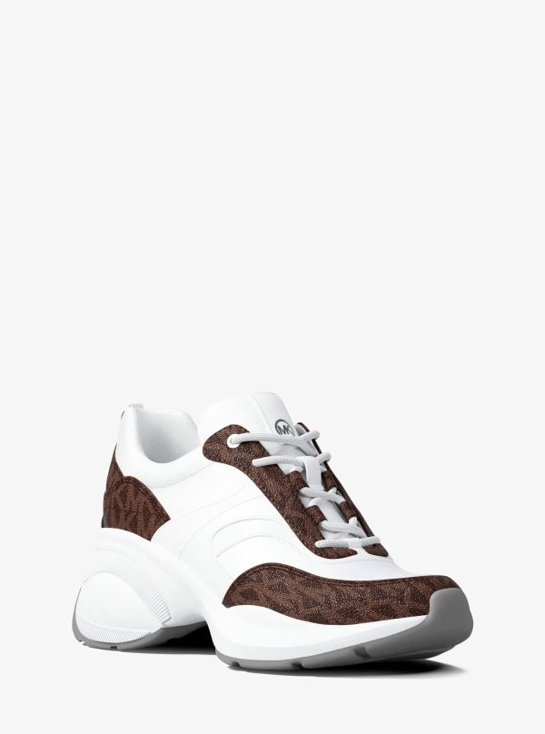 Michael Kors Kaia Signature Logo Trainer - Preorder
