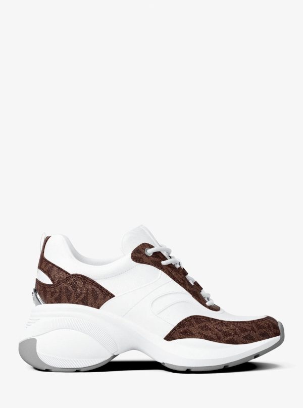 Michael Kors Kaia Signature Logo Trainer - Preorder