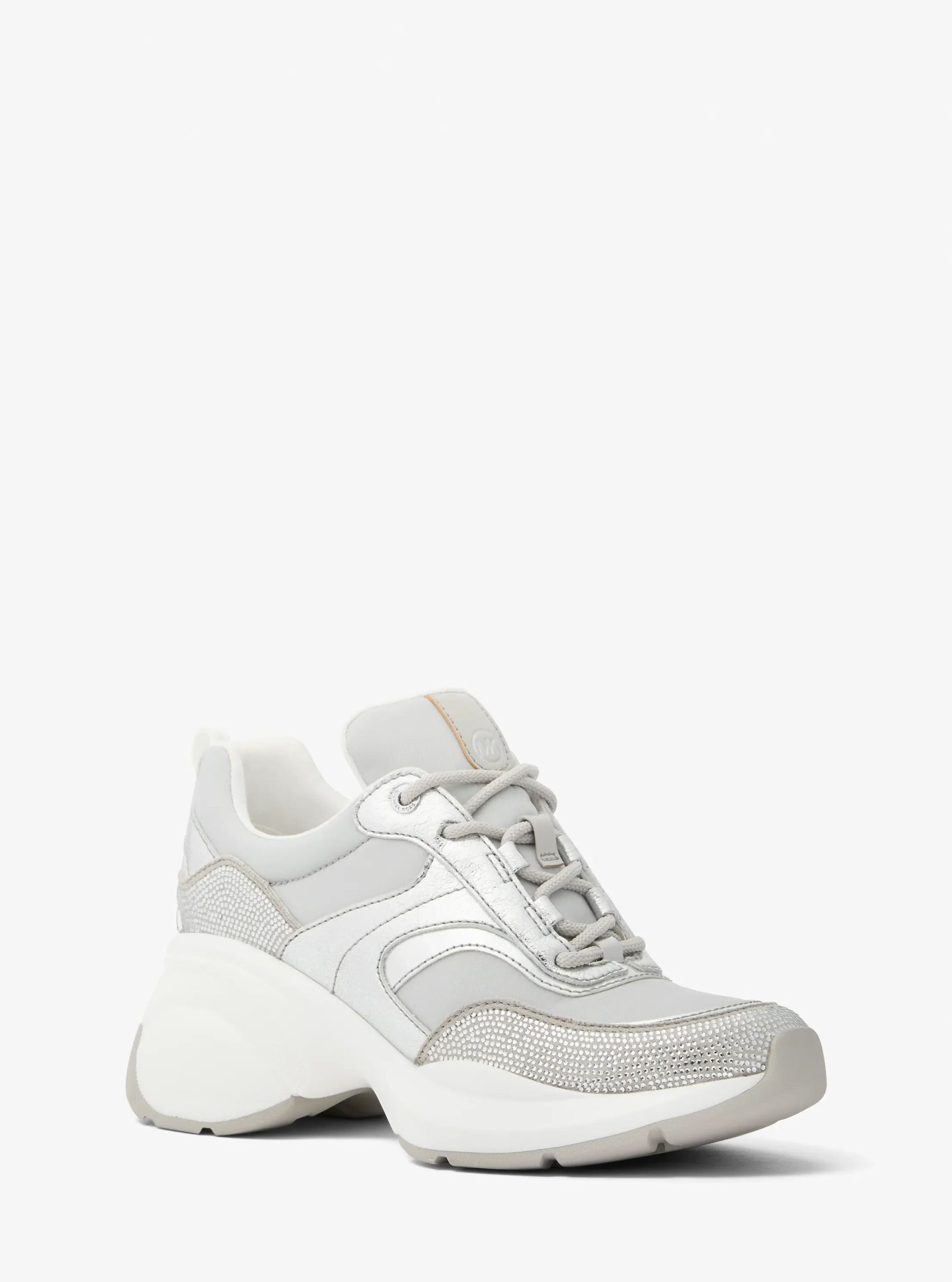 Michael Kors Kaia Mixed-Media Trainer - Preorder