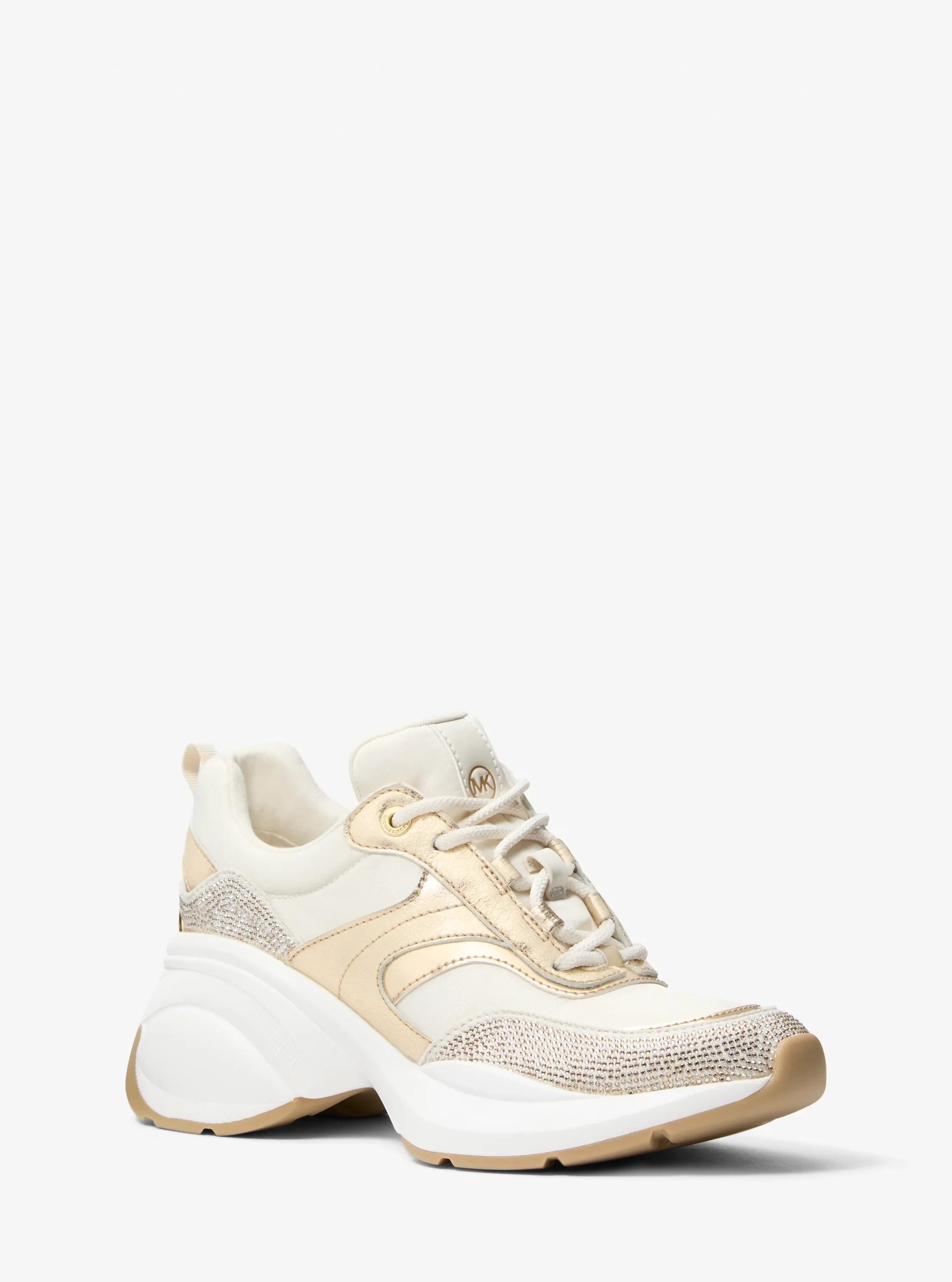 Michael Kors Kaia Mixed-Media Trainer - Preorder
